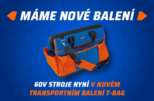 Nové balení 60V strojů